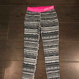 Nike Pro kids fleece leggings